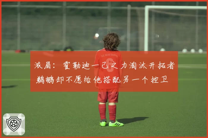 浓眉:霍勒迪一己之力淘汰开拓者 鹈鹕却不愿给他搭配另一个控卫
